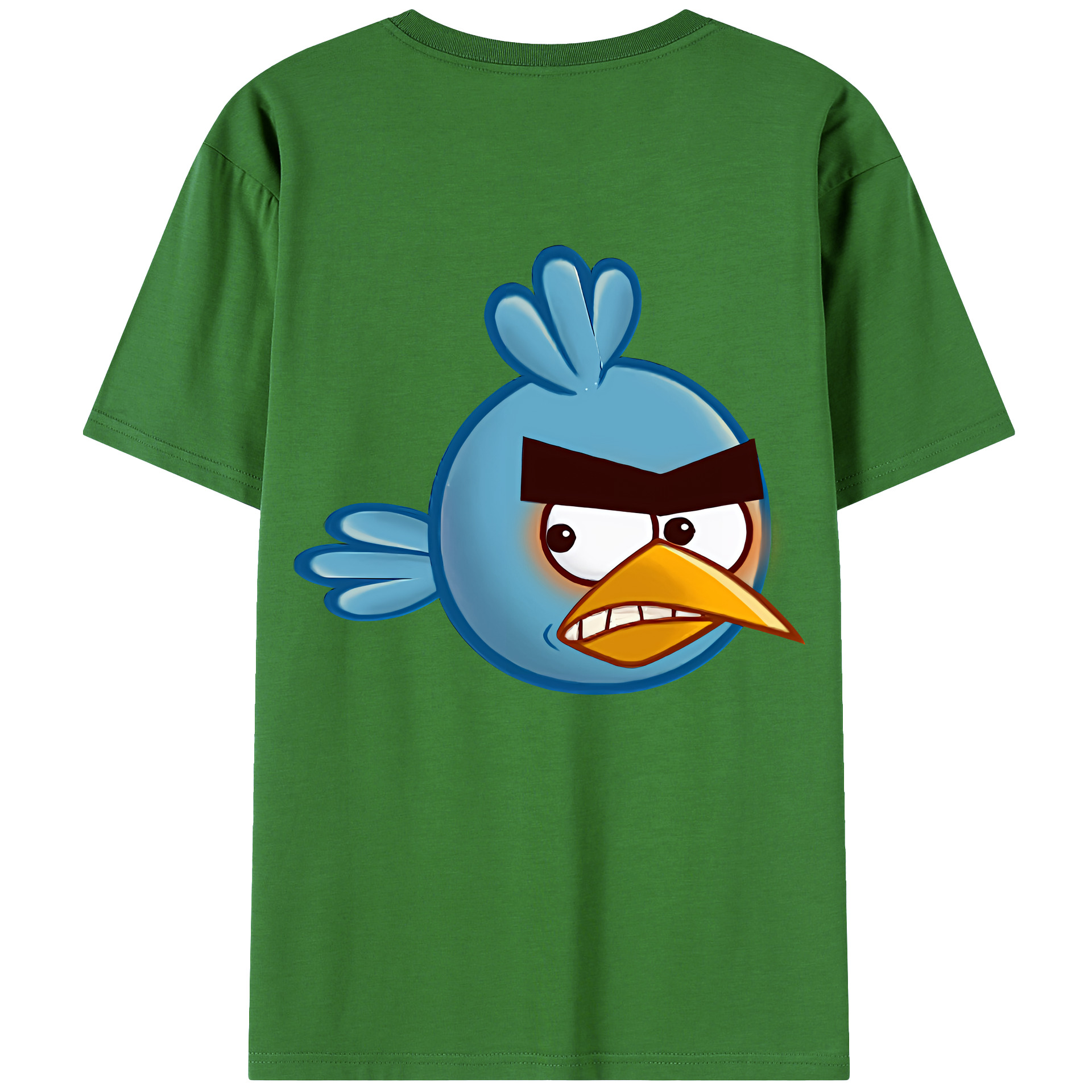 （画像用） Angry Birds アングリーバード レディース半袖Tシャツ(バックプリント)